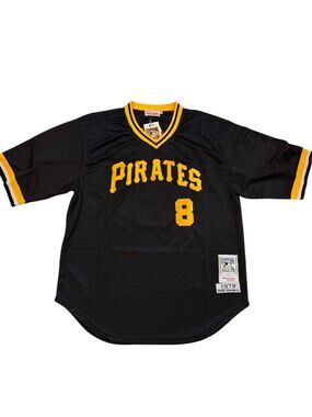 Cooperstown 1979 Pittsburg Pirates Willie Stargell #8 Jersey Sz XL Mitchell Ness